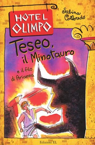 copertina Teseo, il Minotauro e il filo di Arianna