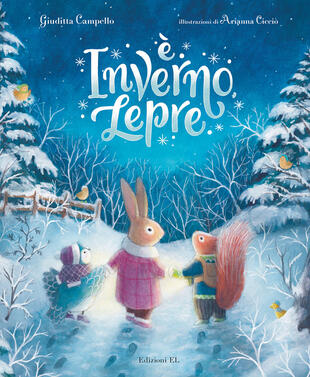 copertina È inverno. Lepre. Ediz. illustrata