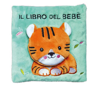copertina Il libro del bebè con alette. Tigre. Ediz. a colori