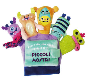 copertina Piccoli mostri. Una storia da animare. Ediz. a colori