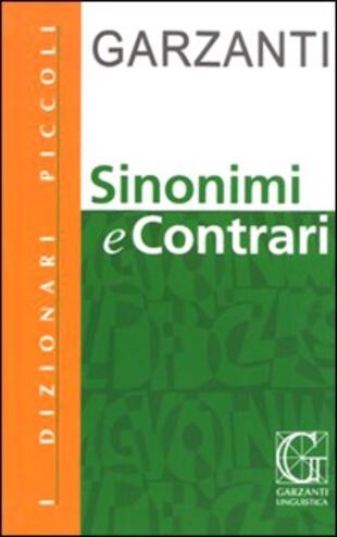 copertina Sinonimi e contrari