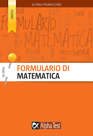 copertina Formulario di matematica