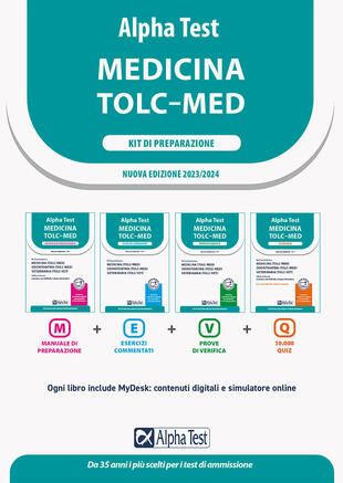 alpha test medicina 2023/2024(TOLC-MED) - Libri e Riviste In