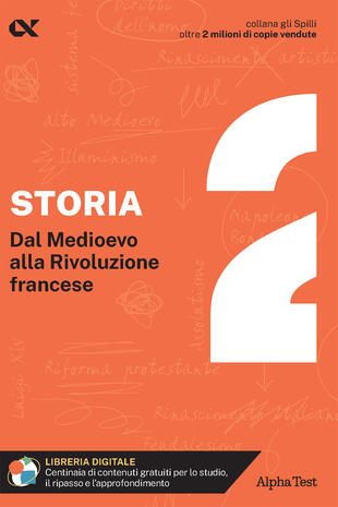 copertina Storia. Con estensioni online. Vol. 2: Dal Medioevo alla Rivoluzione francese