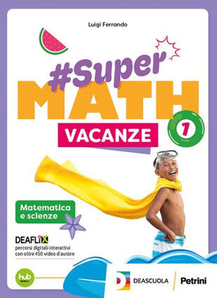copertina #Supermath vacanze. Per la Scuola media. Con espansione online. Vol. 2