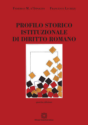 copertina Profilo storico istituzionale di diritto romano