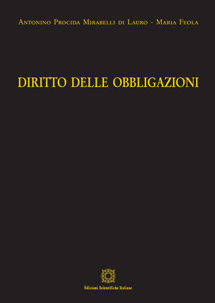 copertina Diritto delle obbligazioni