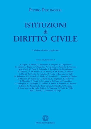 copertina Istituzioni di diritto civile