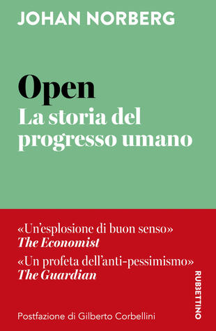 copertina Open. La storia del progresso umano