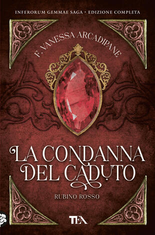 copertina La condanna del caduto. Rubino rosso