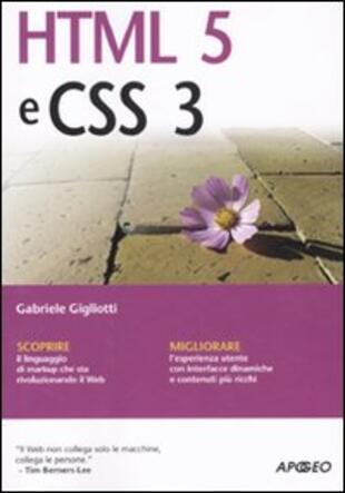 copertina HTML 5 e CSS 3