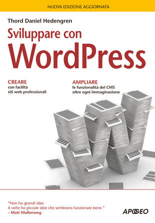 copertina Sviluppare con WordPress