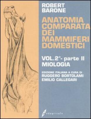 copertina Anatomia comparata dei mammiferi domestici
