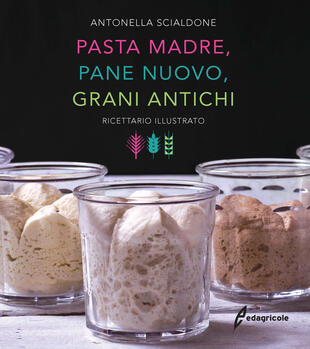 copertina Pasta madre, pane nuovo, grani antichi. Ricettario illustrato