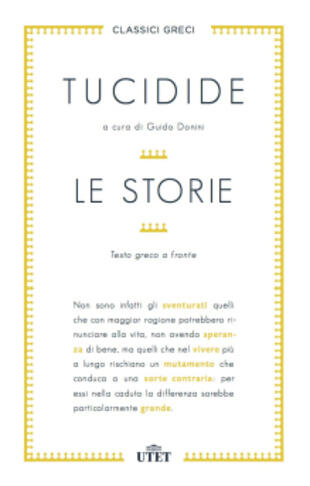copertina Le storie. Testo greco a fronte. Con e-book