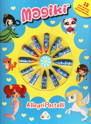 copertina Magiki. Allegri pastelli. Con gadget