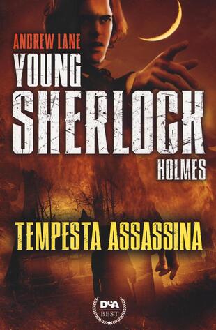 copertina Tempesta assassina. Young Sherlock Holmes