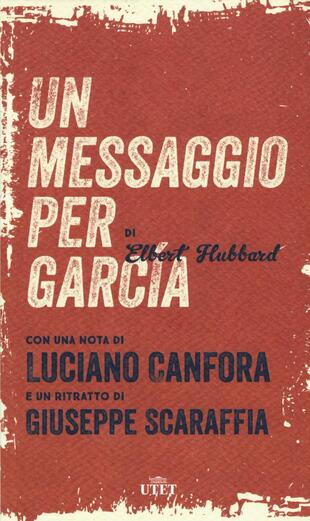 copertina Un messaggio per García. Con e-book
