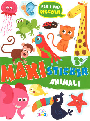 copertina Animaletti. Maxi sticker. Con adesivi. Ediz. a colori