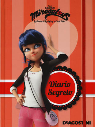 copertina Diario segreto. Miraculous. Le storie di Ladybug e Chat Noir. Ediz. a colori