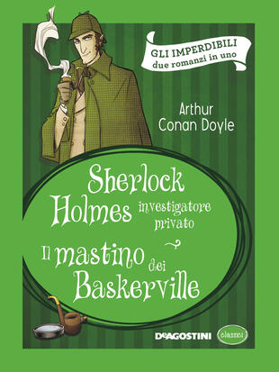 copertina Sherlock Holmes investigatore privato-Il mastino dei Baskerville