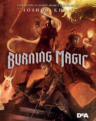 copertina Burning magic