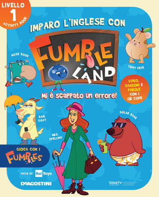 copertina Imparo l'inglese con Fumbleland. Mi è scappato un errore. Livello 1