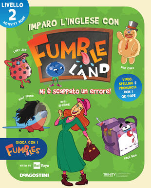 copertina Imparo l'inglese con Fumbleland. Mi è scappato un errore. Livello 2