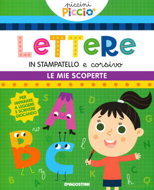 copertina Lettere in stampatello e corsivo