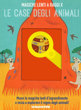 copertina Le case degli animali. Magiche lenti a raggi X