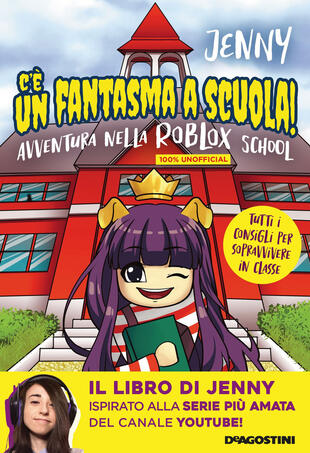copertina C'&egrave; un fantasma a scuola! Avventura nella Roblox School