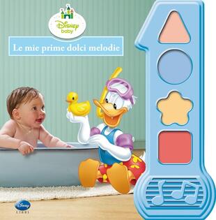copertina Paperino. Le mie prime dolci melodie. Libro sonoro. Ediz. illustrata