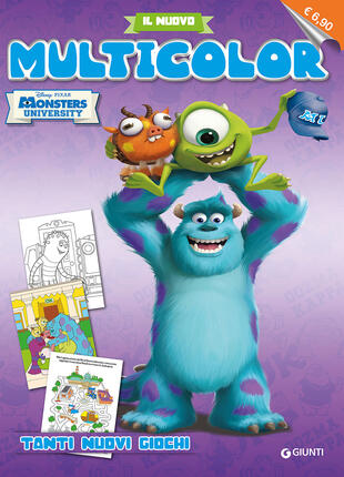 copertina Monsters University. Il nuovo multicolor