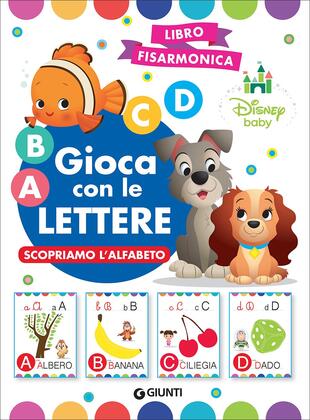 copertina Gioca con le lettere. Scopriamo l'alfabeto. Libro fisarmonica