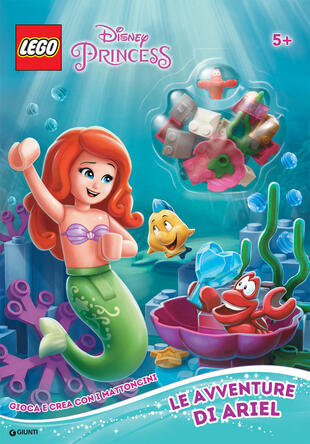 copertina Le avventure di Ariel. Principesse Lego. Super album