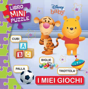 copertina I miei giochi. Disney baby. Libro mini puzzle. Ediz. a colori