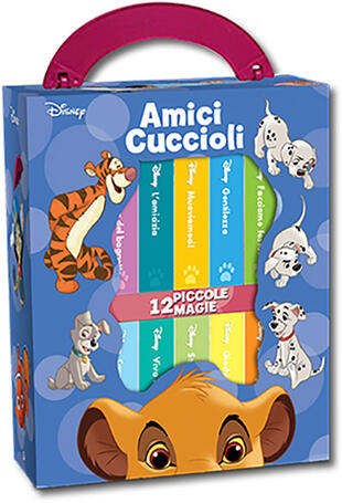 copertina Amici cuccioli. La mini libreria. Ediz. a colori
