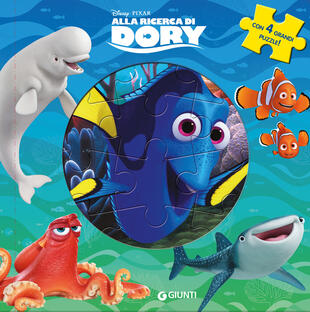 copertina Alla ricerca di Dory. Libro puzzle. Ediz. a colori
