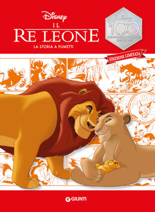 copertina Il Re Leone. La storia a fumetti. Ediz. limitata