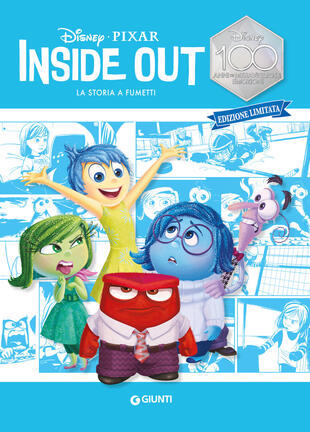 copertina nside out. La storia a fumetti. Disney 100. Ediz. limitata