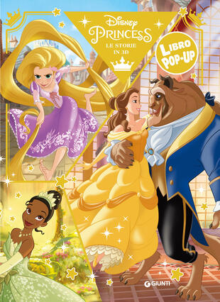 copertina Principesse Disney. Libro pop-up. Ediz. a colori