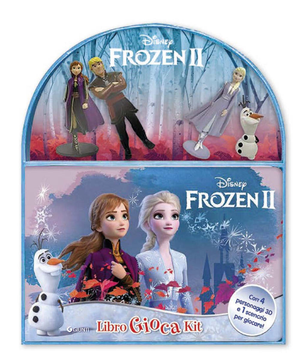 Frozen II. Libro gioca kit. Ediz. a colori. Con 4 figurine 3D di