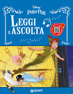 copertina Peter Pan. Leggi e ascolta. Ediz. a colori. Con QR Code per ascoltare le storia