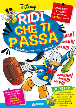 copertina Ridi che ti passa Disney. Barzellette, colmi e...