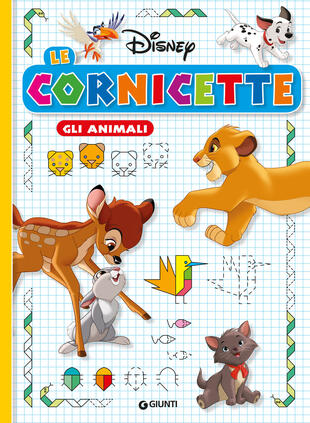 copertina Gli animali. Le cornicette Disney. Ediz. a colori
