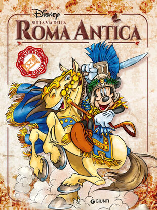 copertina Sulla via della Roma antica. Fumetti nel tempo
