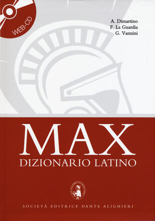 copertina Max dizionario latino. Con Web CD