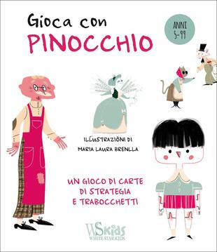 copertina Gioca con Pinocchio. Ediz. a colori. Con Carte