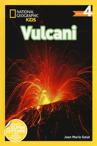 copertina Vulcani. Livello 4. Ediz. illustrata