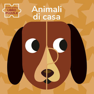 copertina Animali di casa. Il mio primo libro puzzle. Ediz. a colori